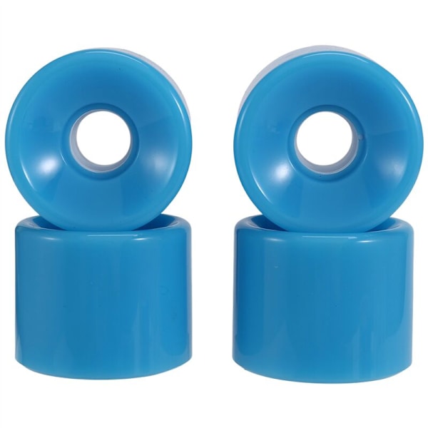 4 stk./sæt 60x51mm Cruiser Skateboardhjul PU Hjul Longboard Cruiser Hjul, Blå