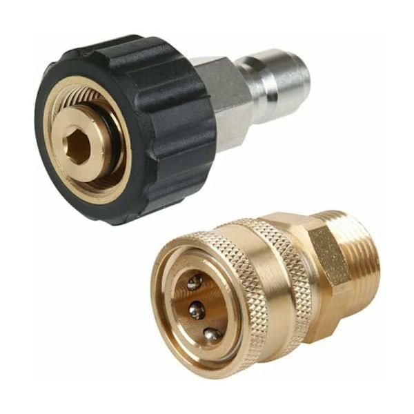 Trykvaske Adapter Hurtigkobling M22 3/8\" Gevind
