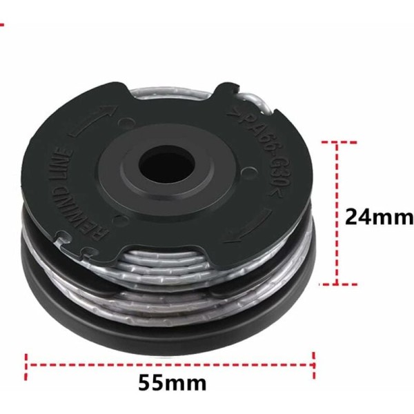 Bosch F016800351 Täyttö- ja integroitu linjakela 6 m pitkä Ø 1,65 mm linjan paksuus trimmerit