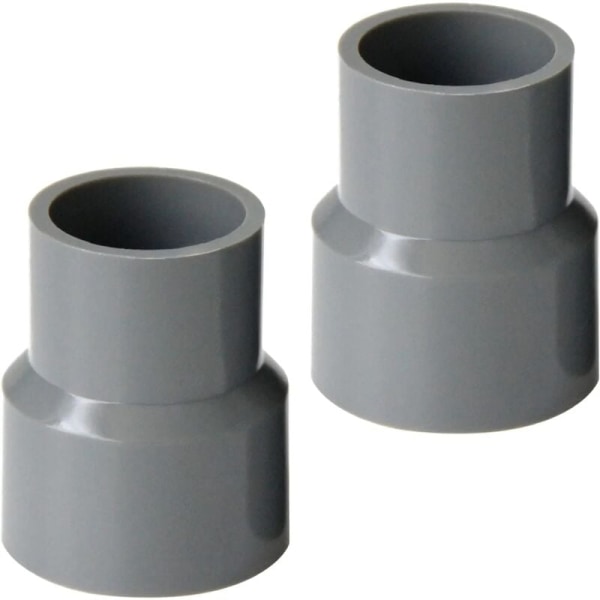 Tagrenderør-nedløbsrør-forbindelse, plastforbindelsesmuffe, regnrør, PVC-fittings, nedløbsreduktion, tagrenderør-forbindelse (6350 mm)