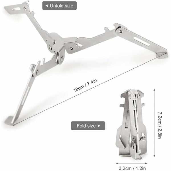 Utendørs beholder komfyr stabilisator gass tank holder sammenleggbar beholder sammenleggbar stativ stativ drivstoff camping komfyr stabilisator