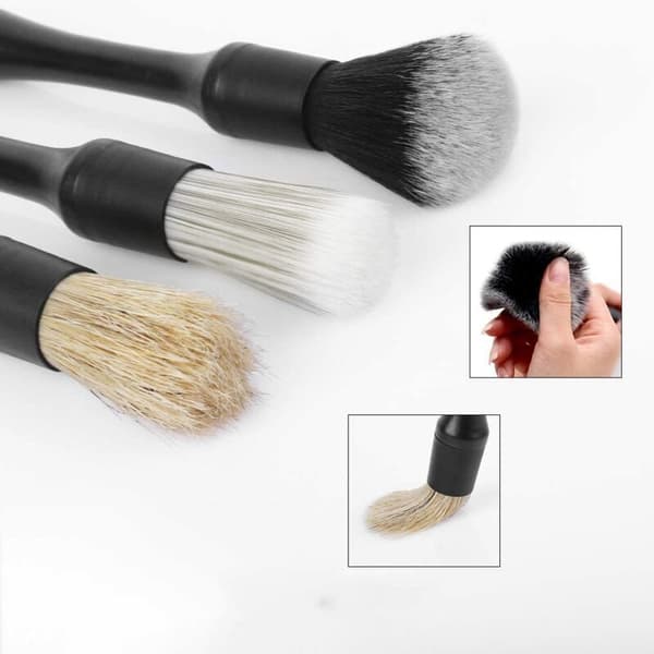 3-pack bilborstar, bildetaljeringsset, mikrofiber, bilinteriör