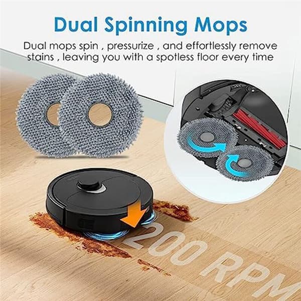 Støvsuger-moppputer for Q Robot Vacuum Cleaner Reservedeler Tilbehør