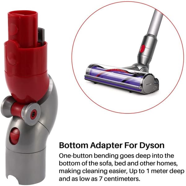 Adapter til bunden til V7 V8 V10 V11 Clearance Tool Adapter til bunden 967762-01 Tilbehør til støvsuger