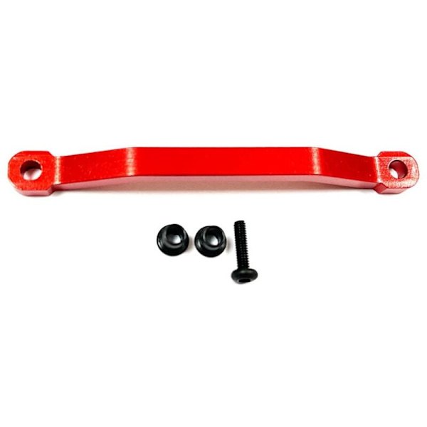 Metallstyrestanglenke trekkstang for HBX 2098B 1/24 RC bil oppgraderinger deler tilbehør, rød