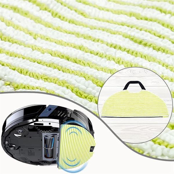 RV2610WA Ersättningsmoppdynor, 6-pack, för AV2610WA AI Ultra 2-i-1 Dammsugare