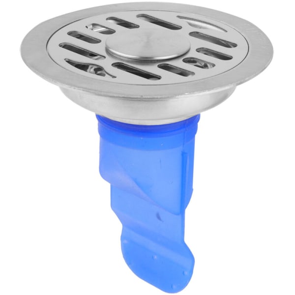 304 Stainless Steel Round Floor Drain Washing Machine Anti-Odor Silicone Core (10cm Dual-use Silicone Floor Drain)