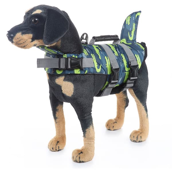 Hundeudstyr, badedragt, redningsvest til hund, badetøj（S）