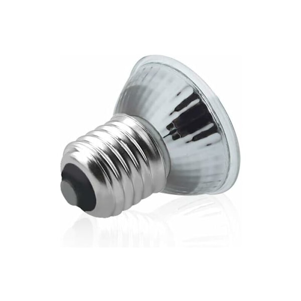 4 Pak E26/E27 50W Dæmpbar 220V UVA+UVB Sollampe 2700K Varmepærer 4 Pak