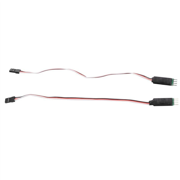 2 st Serie 3CH 3-kanals LED-lampljuskontrollpanel för 1/10 1/8 Fjärrkontroll Bilmodell Axial SCX10 Trx4