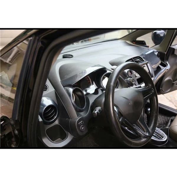 for FIT 2008-2013 Bil Instrument Dashboard Meter Ring Cover Panel Trim Housing