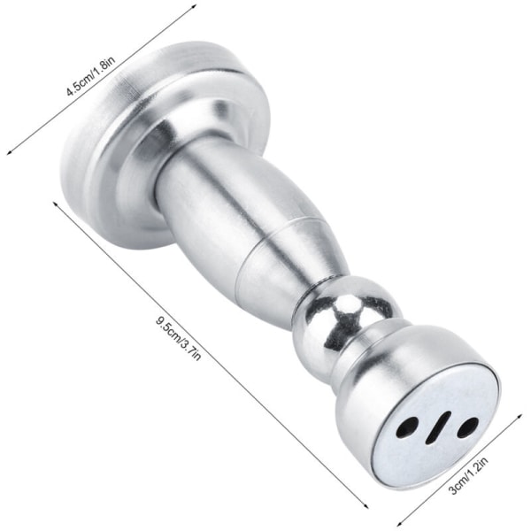 Sterk magnetisk dørstopper i rustfritt stål, antikollisjonsdør, sugedørstopper