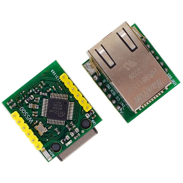2PCS/LOT - ES1 W5500 SPI til LAN/Ethernet-konverter/IP-modmodul