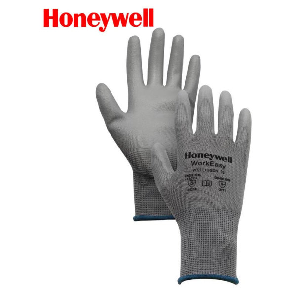 Work Gloves, 10 Pairs, Seamless Knitted Glove, PU Coated Palm and Finger, Excellent Grip, Protective Gloves, Warehousing, Logistics, Assembly, M