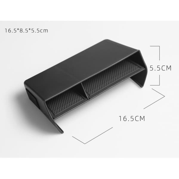 För 2022 11:e ABS Center Console Förvaringslåda Armrest Box Organizer Fack