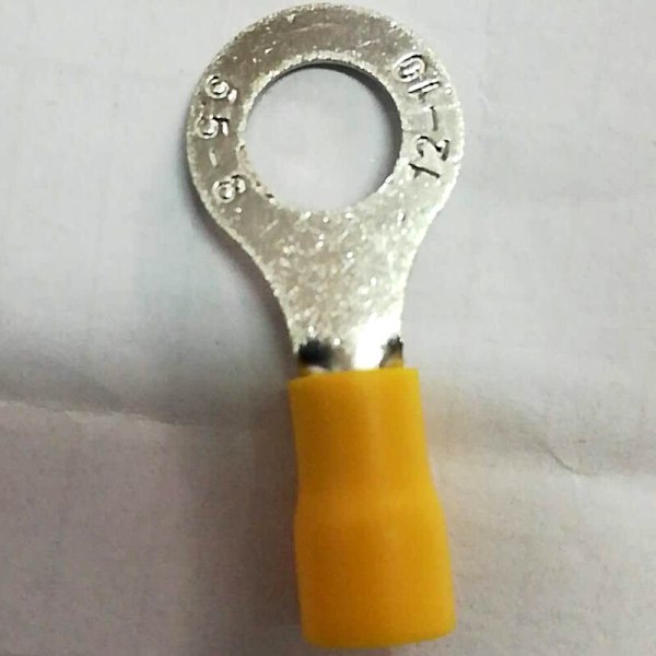 Koldpresset terminalblok (gul)