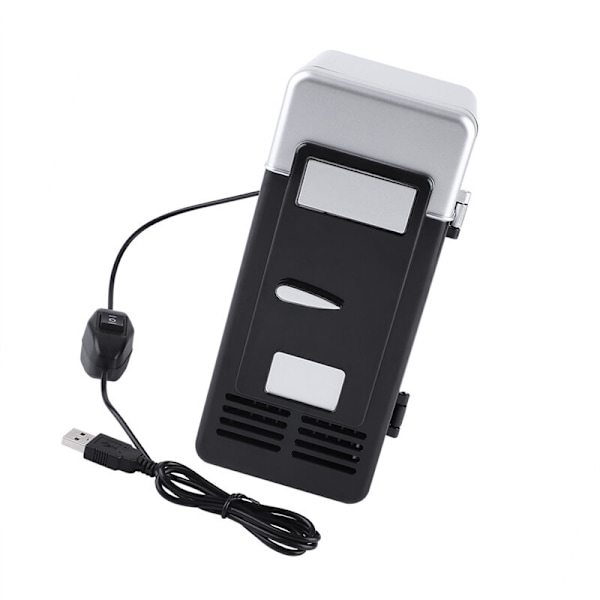 LED-Mini-USB-Kyl, USB-Kyl, Drycker, Dryckesburkar, Kyl och Värme, Svart