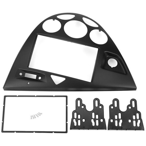 2 Din Radio Fascia for Focus / Fiesta Stereo Panel Trim Kit Face Frame LHD Refitting Installation