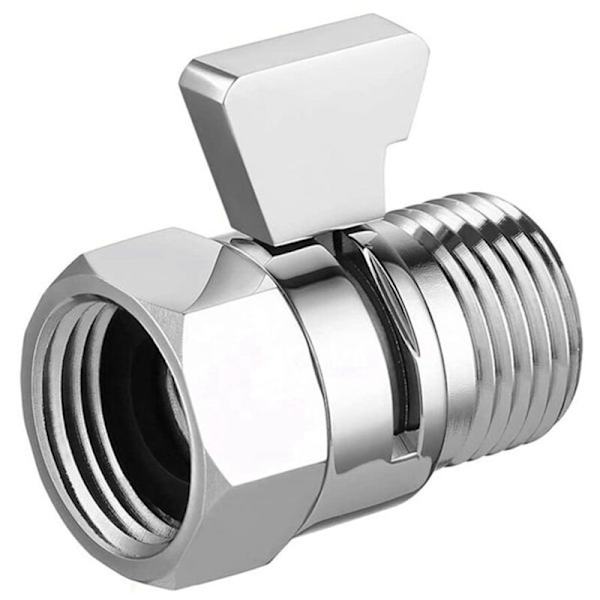 Bruse Pistol Afbryder Flow Control Ventil Brusehoved Flow Regulator Flow Control Ventil 3.8X2.4X4Cm