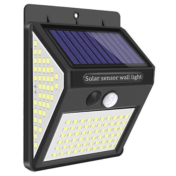 LED Solcellslampa för Gata Trefasig Ljusstark Utomhus Rörelsesensorlampa MNS