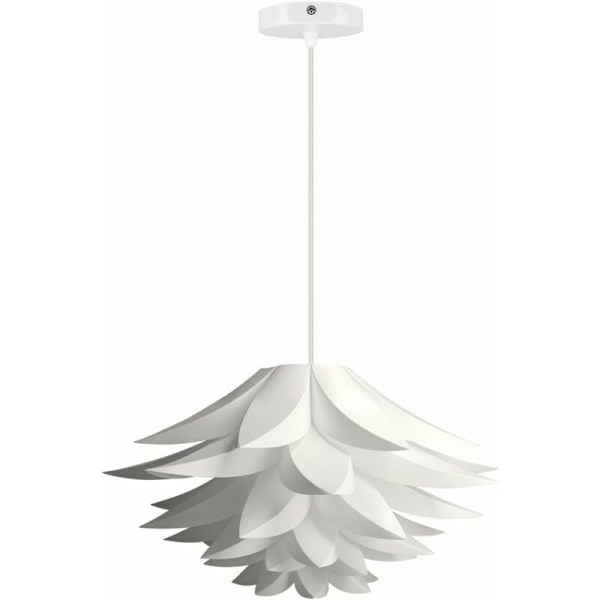 Loftslampe - Lotus design lampe - Skærm til montering - IQ loftslampe - Sæt med kabel loftsmontering