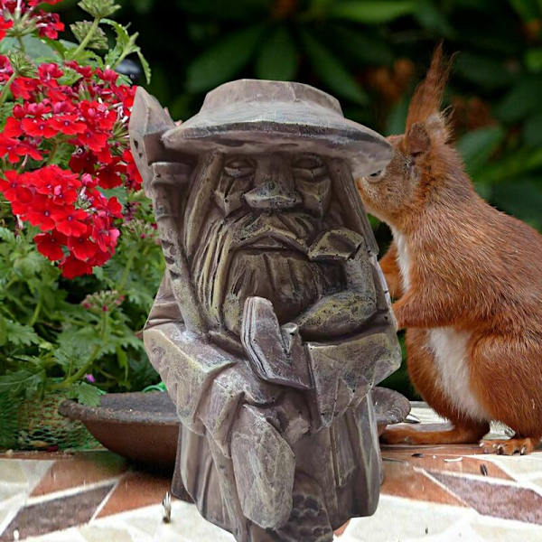 Barbary Staty Odin Resin Staty Hednisk Figur Resin Staty Resin Konst för Inomhus Utomhus Dekor A