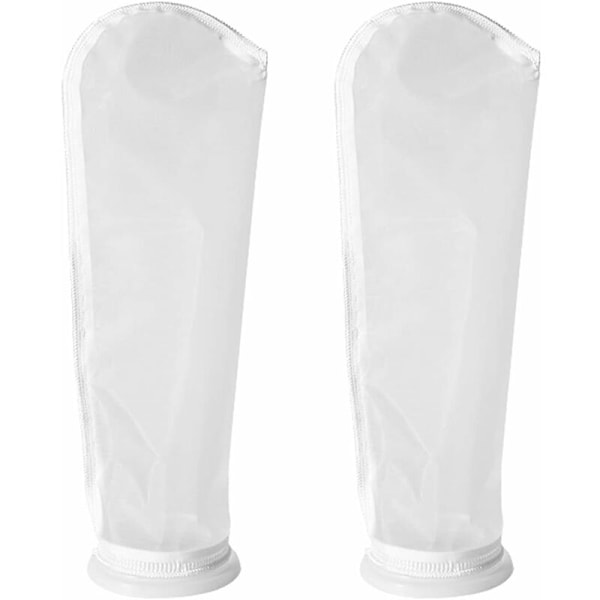 2 stk vanntankfilter, vanntankfilter filterpose, regnfiltertilbehør kan vaskes, egnet for fisketank, vanntank