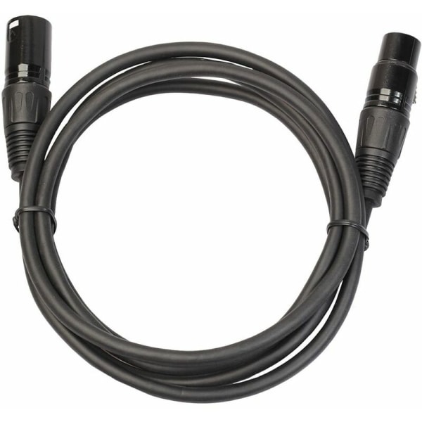 2 stk. 6 fod XLR han mikrofonkabler