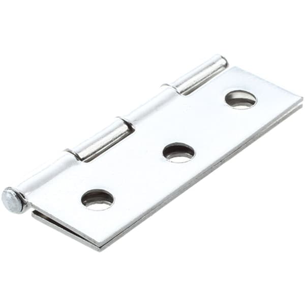 SODIAL(R) 2 stk. rustfrit stål 2 tommer 4,4x3,1 cm skabslågehængsler hardware