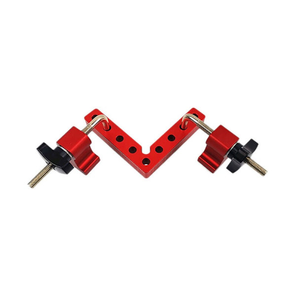 10cm 90 graders vinkelposisjoneringsklemmer for snekring, høyre vinkelklemmer, snekkerverktøy for rammeboks, skuffer for DIY-skap