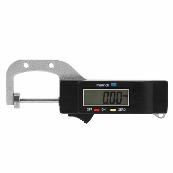 Tunturimittari, 0-25 mm vaakasuuntainen digitaalinen elektroninen näyttö paksuusmittarin mittaustyökalu