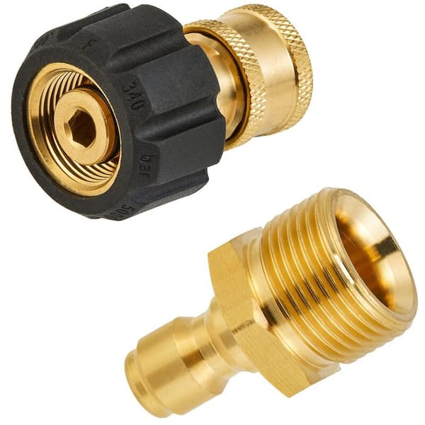 Sneskumrenser Adapter Sæt M22 til 1/4 Tommer Forbindelse, 5000 PSI