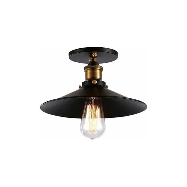 Vintage Industriell Taklampa 26cm Retro Taklampa Sovrum Korridor Bar Hänglampa HIASDFLS
