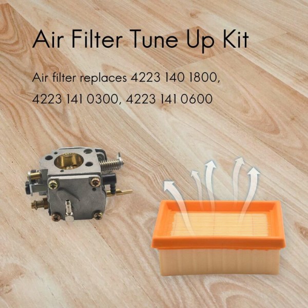 for TS400 forgasser med luftfilter justering sett for betong motorsag 400 -274E 4223-120-0600