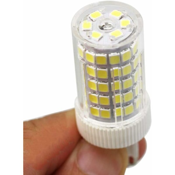 Set med 3 G9 10W LED-lampor, motsvarar 150W halogen, 86 LED, 1000Lm, 360° strålvinkel, extra ljusstark, AC220-240V, ej dimbar, kallvit 6000K