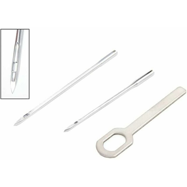 7 st/set lädersömnadsverktyg DIY läderhandsömnadsverktygssats (173 mm)