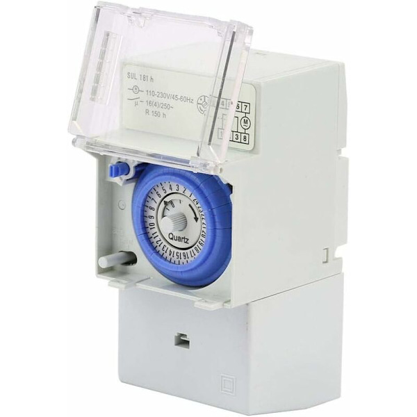 Analog mekanisk timer switch 110-230V SUL181H 24 timer manuel tid switch analog mekanisk timer controller