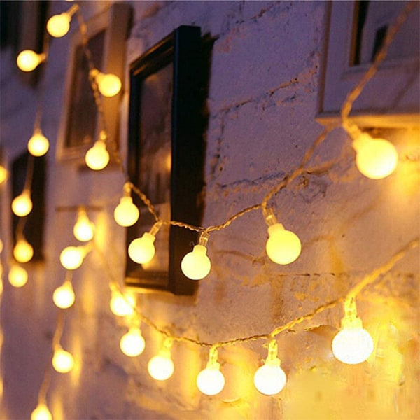 LED-slingor inomhus Strängljus Dekorationslampor för flickor Sovrum Sovsal Julgran Bröllop