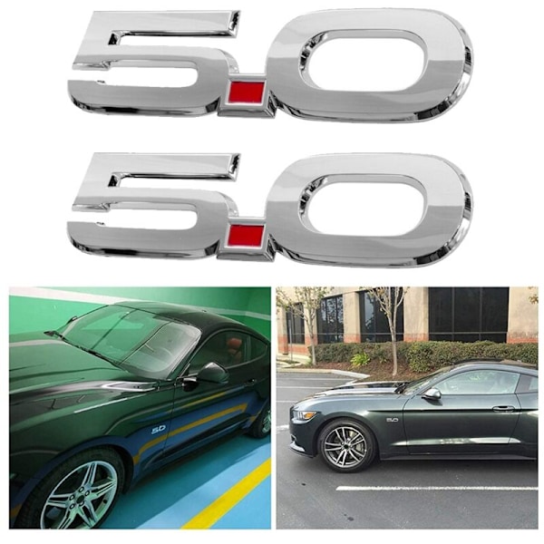 2015-2020 GT 5.0 F250 -kromisivumerkit - parin nimikilpitarra
