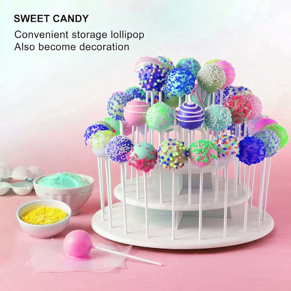 Tårta Stativ 3 Våningar Tårta Stativ Plast Dessert Stativ 3 Våningar Plast Cupcake Dessert Stativ för Fester, Mat, Display, Dessert Stativ