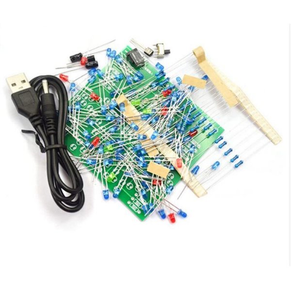 DIY elektroniikkapaketti DC 4.5-5V Swing Wind Chime Windbell Juotoshanke Käytännön oppimissarja, Kotelo