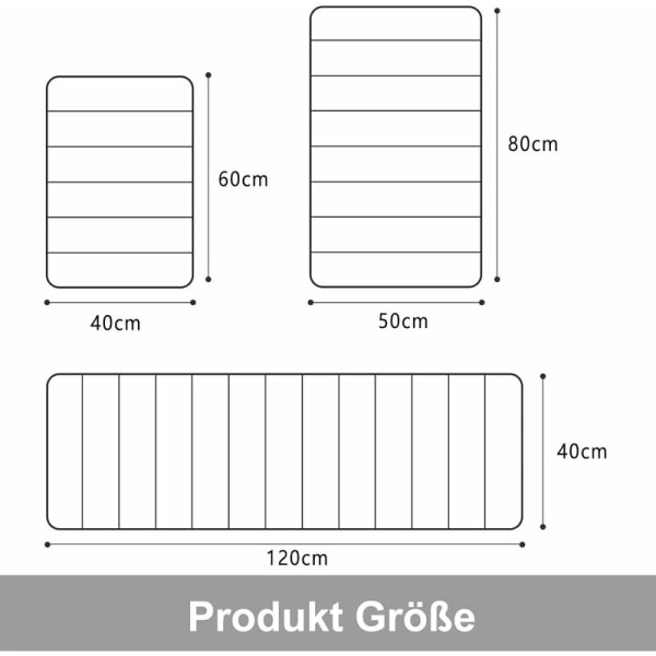 Liukumaton sisäovimaatto 40 x 120 cm, konepestävä eteisen matto, pehmeä, imukykyinen ja kestävä sisäänkäyntimatto, erittäin kestävä liukumaton, tumma sininen