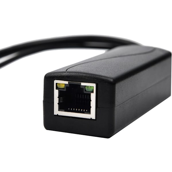 Gigabit PoE-splitter Typ-C 5V2.4A IEEE802.3Af 1000M Isolerad POE-splitter