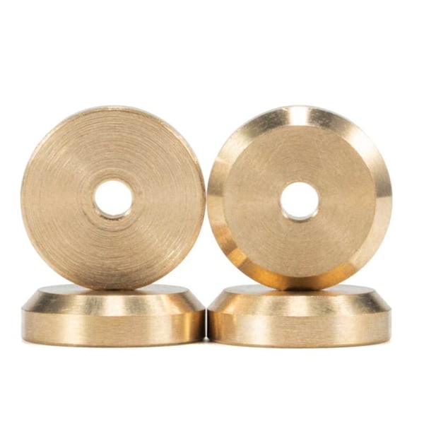 4mm Stålaxel Mässingsvikter Bredda Hjulnav för Axial SCX24 1/24 Uppgraderingsdelar