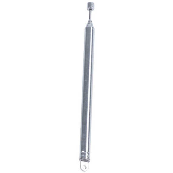 2 stk 7-seksjoners AM-radio, FM, TV-forlengelsesantenne 66 cm lang