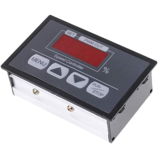 6-60V PWM DC-motorhastighetsregulator med knappregulator digital displaypanel