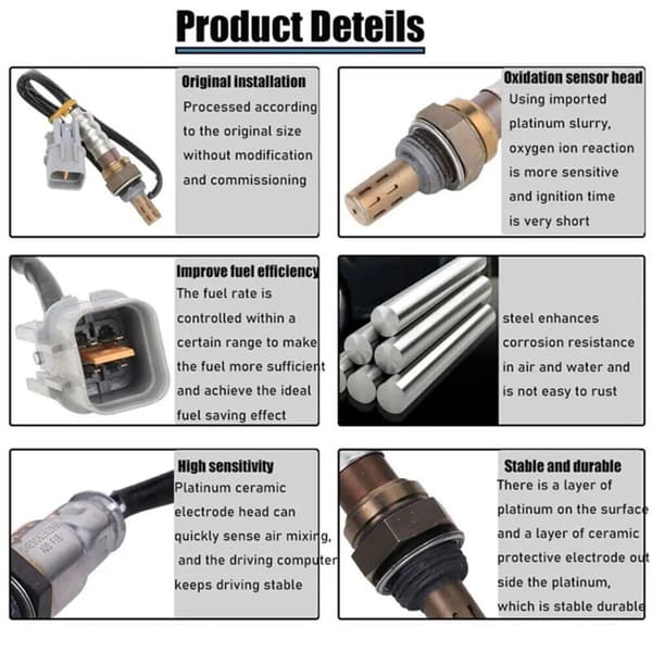 O2 Oxygen Sensor 392103E140 til Højre Auto Dele 06-10 / 39210-3E140