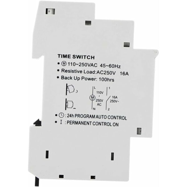 Rail Time Switch Intelligent DIN Rail Timing Control Switch TM610C 220V Timer Relay för gatubelysning
