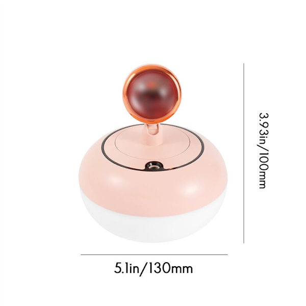 Solnedgång Nattljus 2 i 1 Mini Solnedgångslampa Luftfuktare Diffusor Skrivbord för Hemmakontor Foton