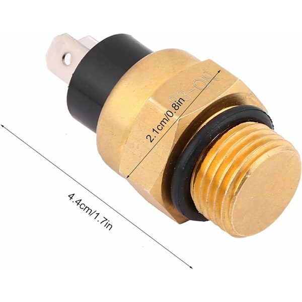 Kylfläkt Termisk Sensor Termostat Koppar Radiator 2FM-039-067, 37760-KS4-880, 33760-KE7-003 för BJ250 BJ300GS